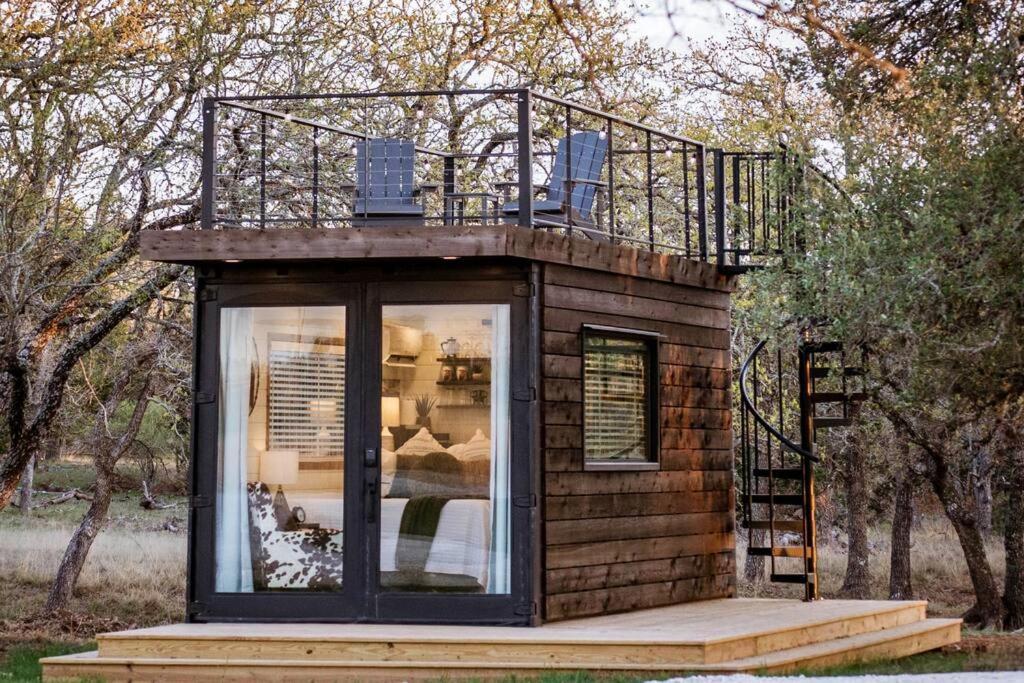 Villa New The Lone Star Shipping Container Fredericksburg Esterno foto